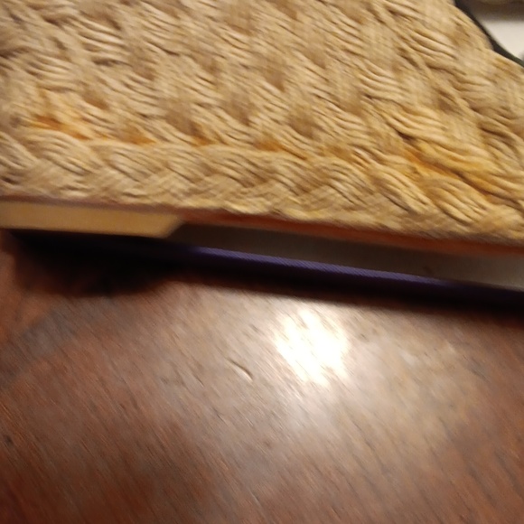 Stuart Weitzman Alex Nero Crochet Black  Woven Wedges Sandals 9.5 M - Picture 15 of 16